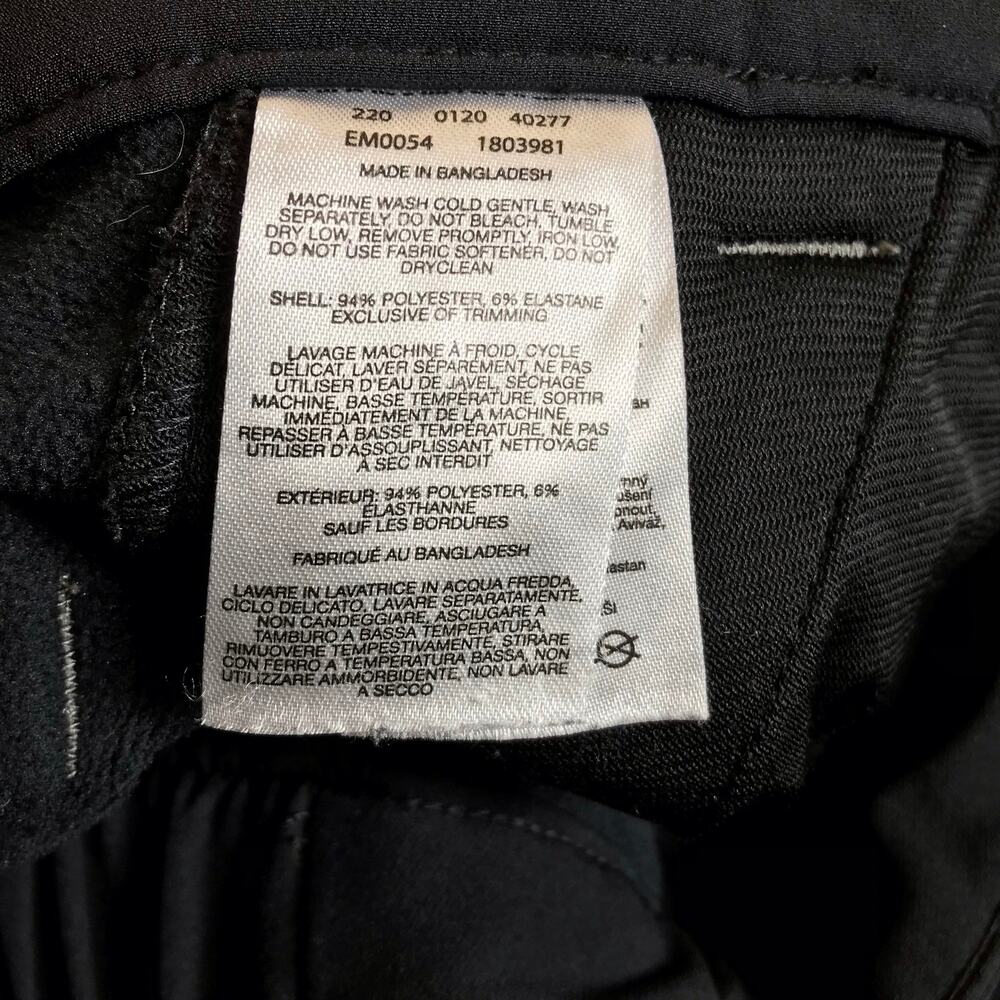 Columbia Sportswear Pants Men’s 30x32 Black Fleece Lined Snow Winter Outdoor - Picture 6 of 9